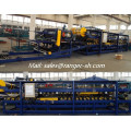 Rock wool roll forming machine for sandwich panel